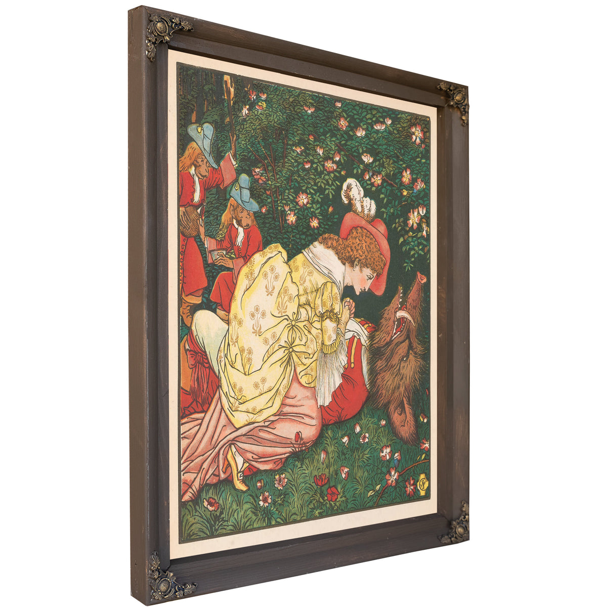 Beauty the Beast Plate 05 1896 By Walter Crane
