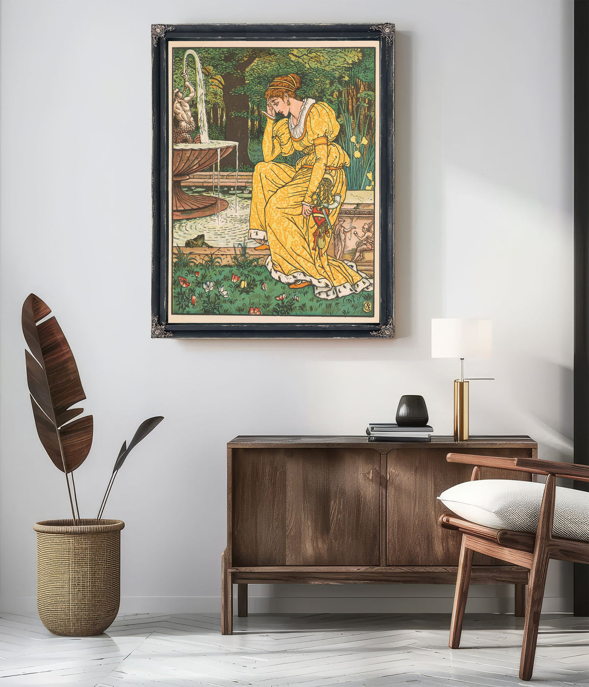 Beauty the Beast Plate 06 1896 By Walter Crane