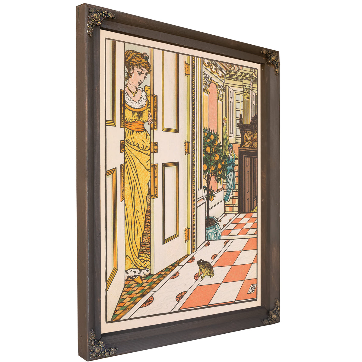 Beauty the Beast Plate 07 1896 By Walter Crane