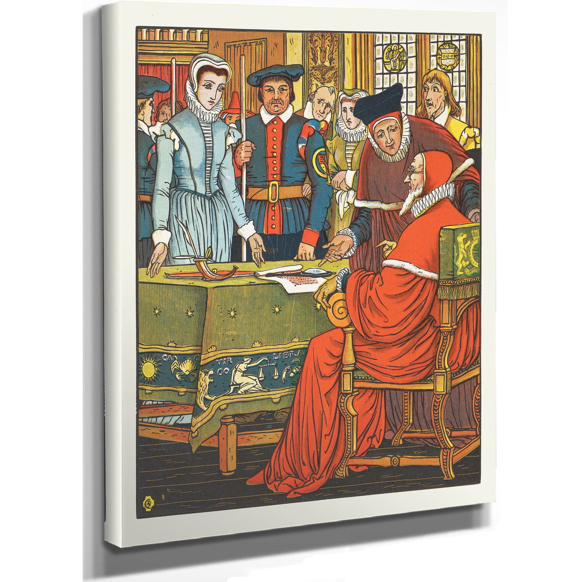 Goody Two Shoes Plate 4 1874 By Walter Crane
