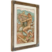 Hercules the Old Man the Sea 1893 By Walter Crane