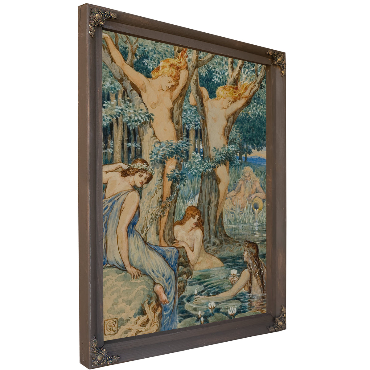 Nyads Dryads By Walter Crane