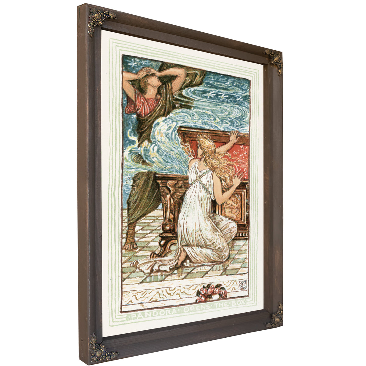 Pandora Opens Box 1893 02 By Walter Crane