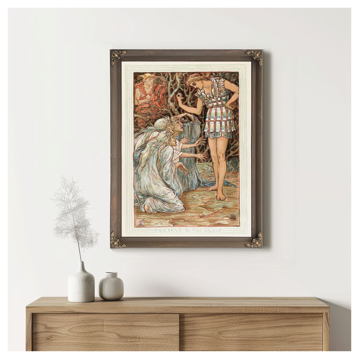 Perseus the Graia 1893 By Walter Crane