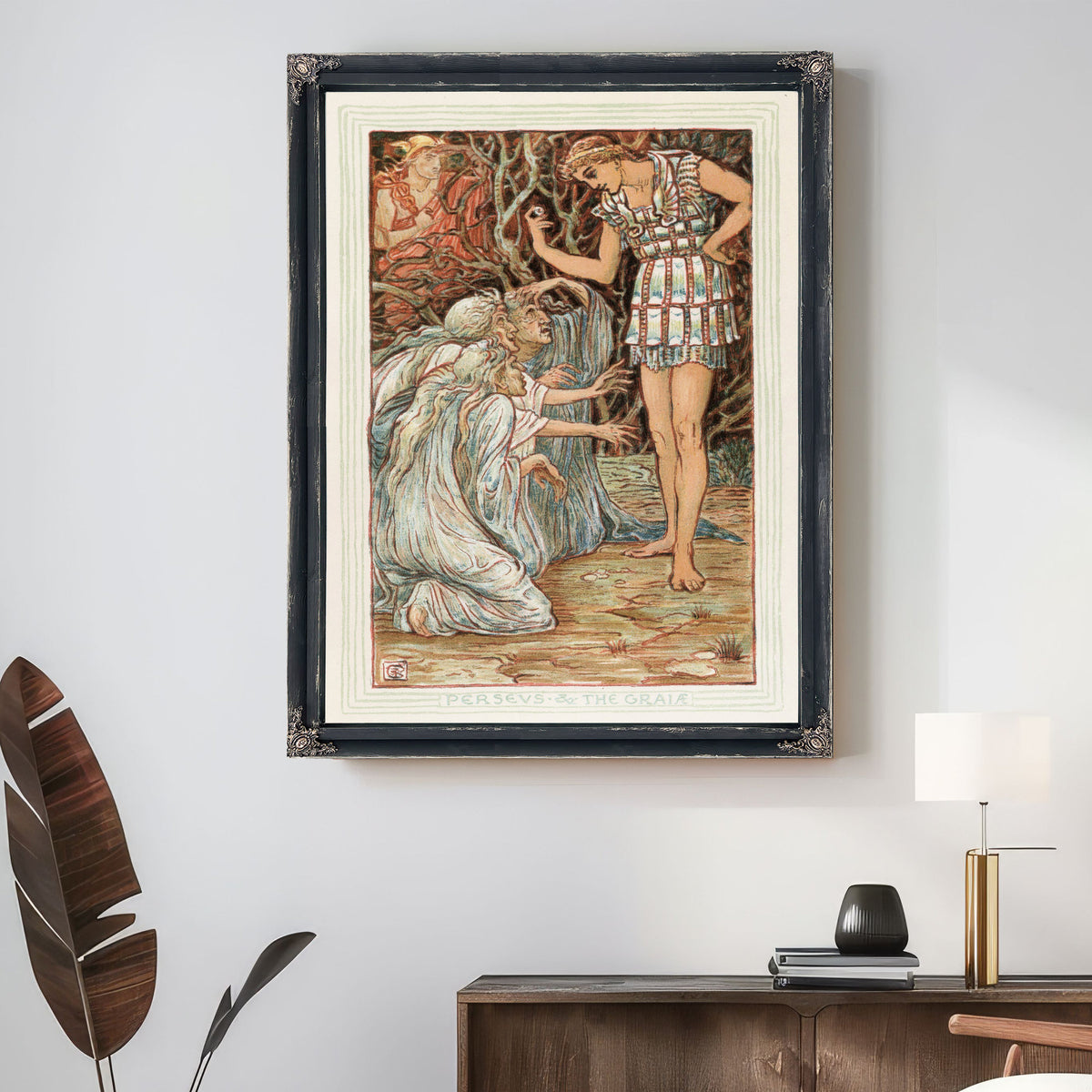 Perseus the Graia 1893 By Walter Crane