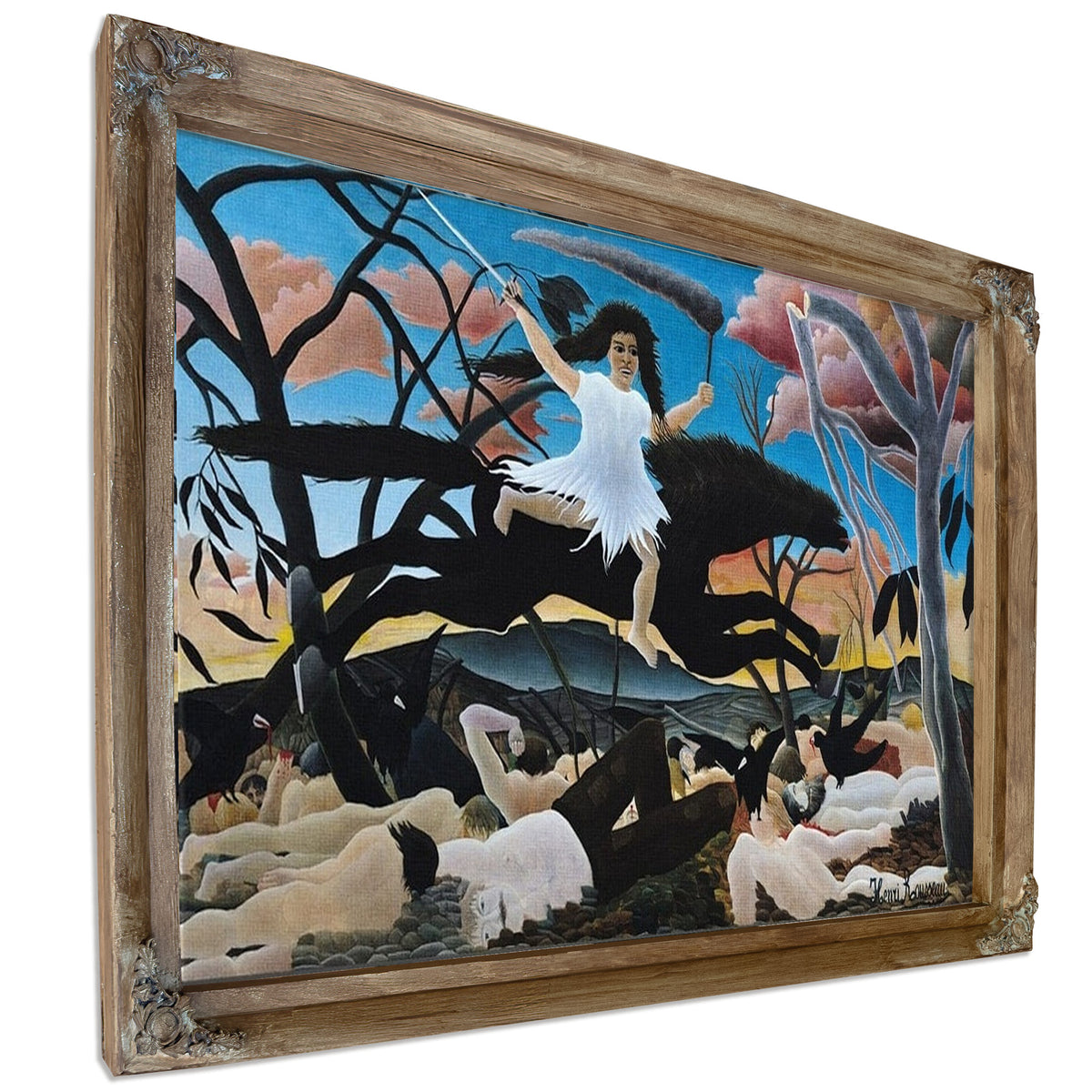 War, Or The Ride Of Discord By Henri Julien Felix Rousseau