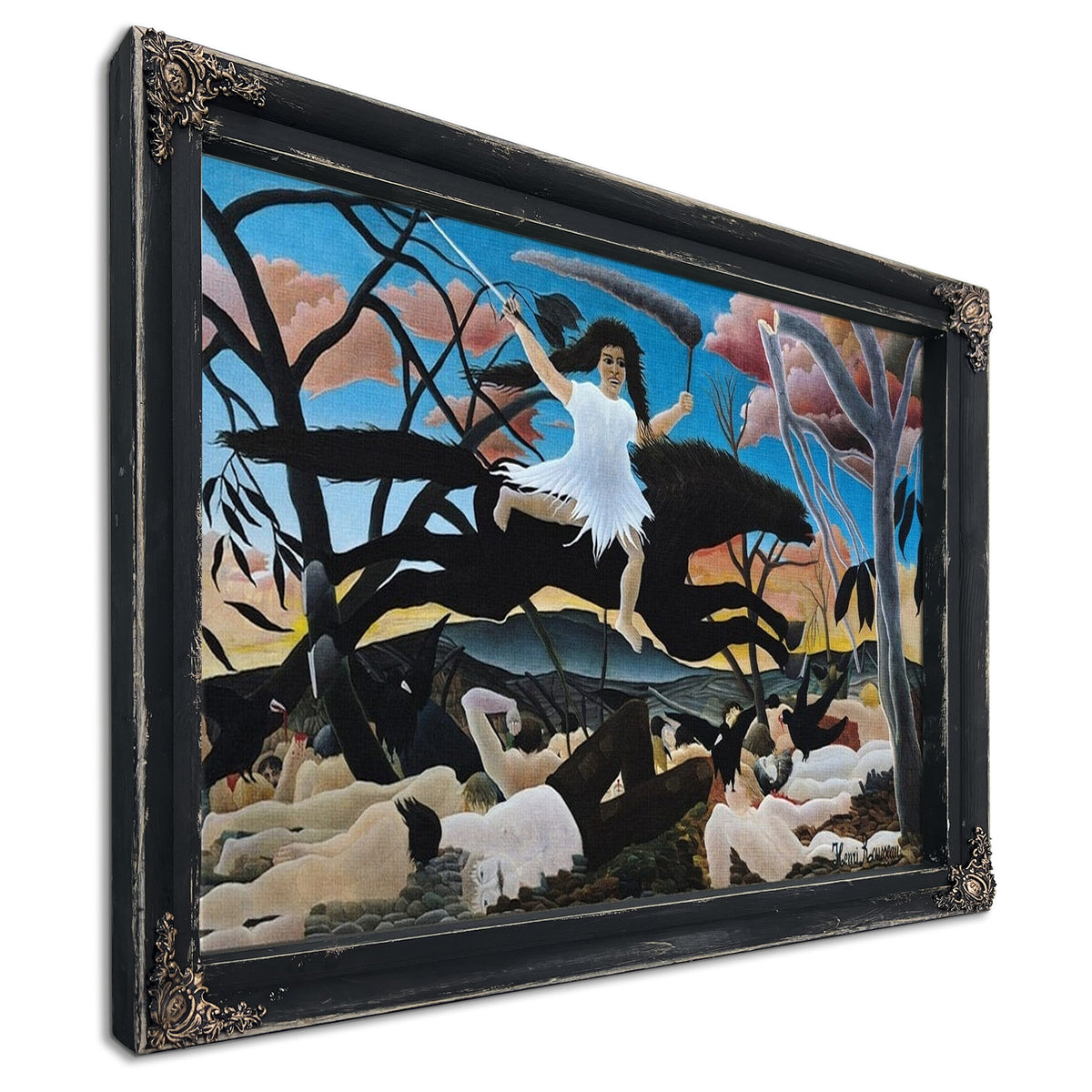 War, Or The Ride Of Discord By Henri Julien Felix Rousseau