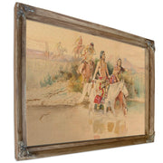 War Party By Charles Marion Russell