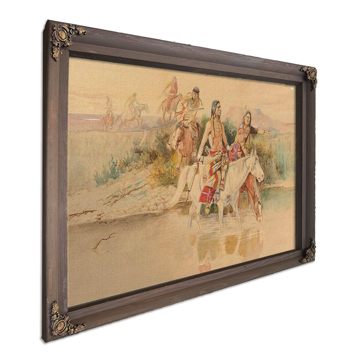 War Party By Charles Marion Russell