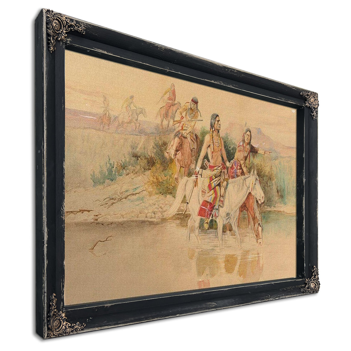 War Party By Charles Marion Russell