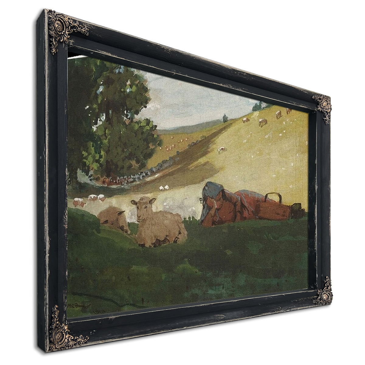 Warm Afternoon (Shepherdess) By Winslow Homer