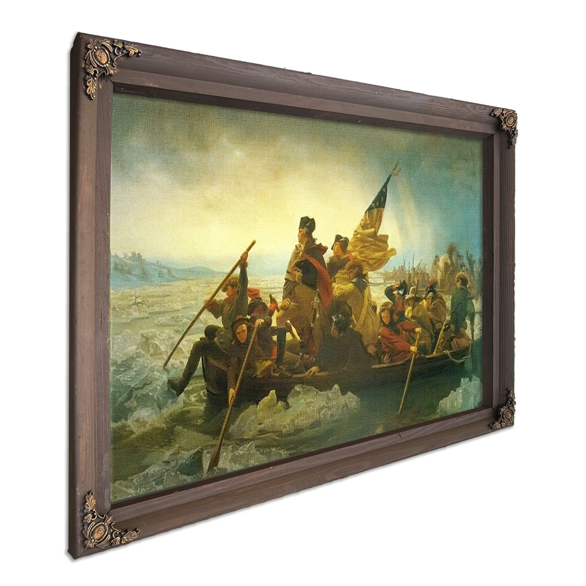 Washington Crossing The Delaware By Emanuel Leutze