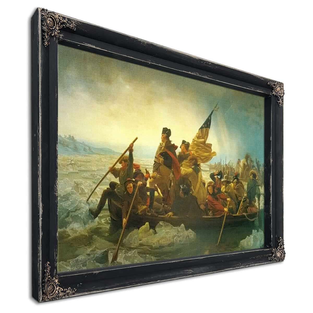 Washington Crossing The Delaware By Emanuel Leutze