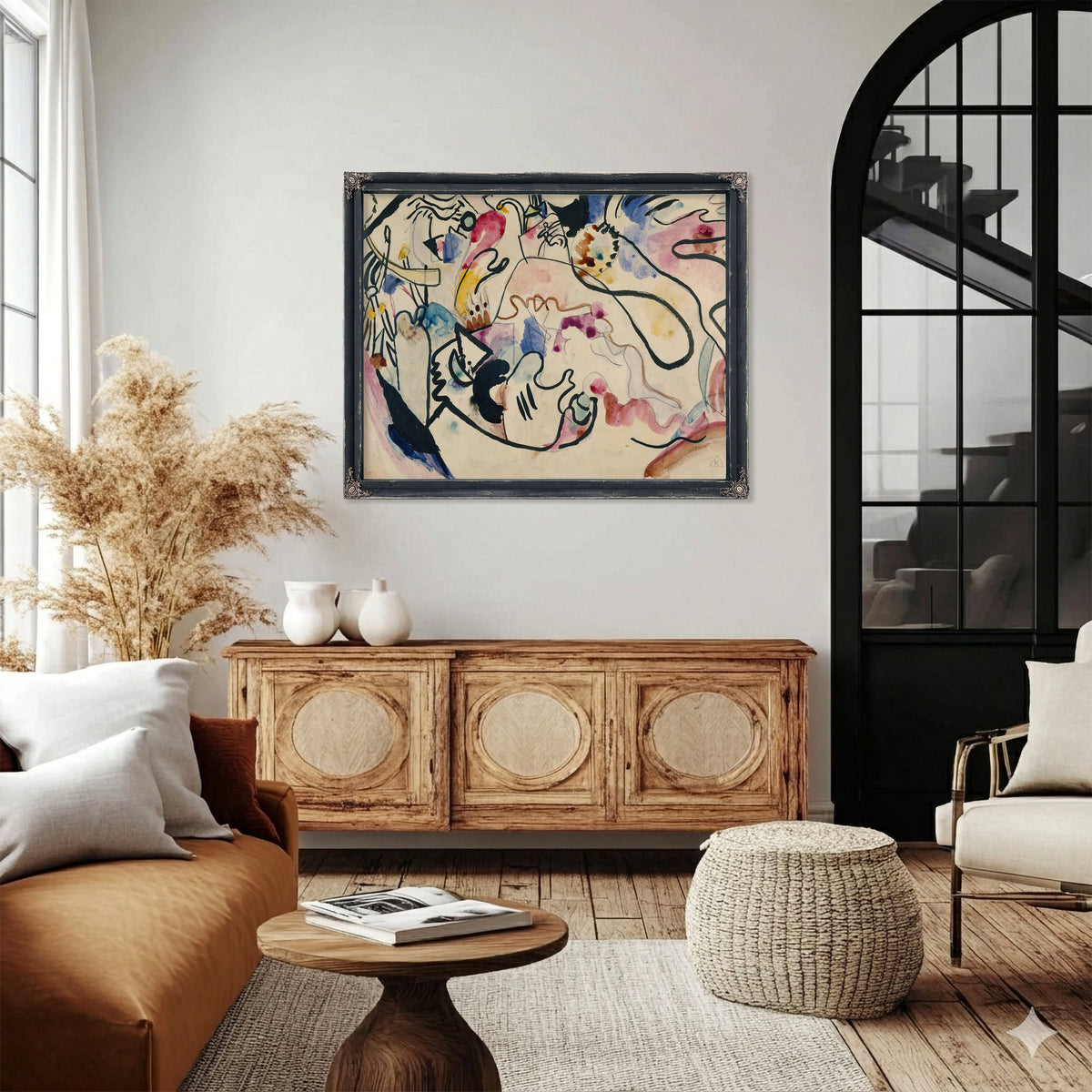 0003 Wassily Kandinsky Aquarell Nr 8 By Wassily Kandinsky