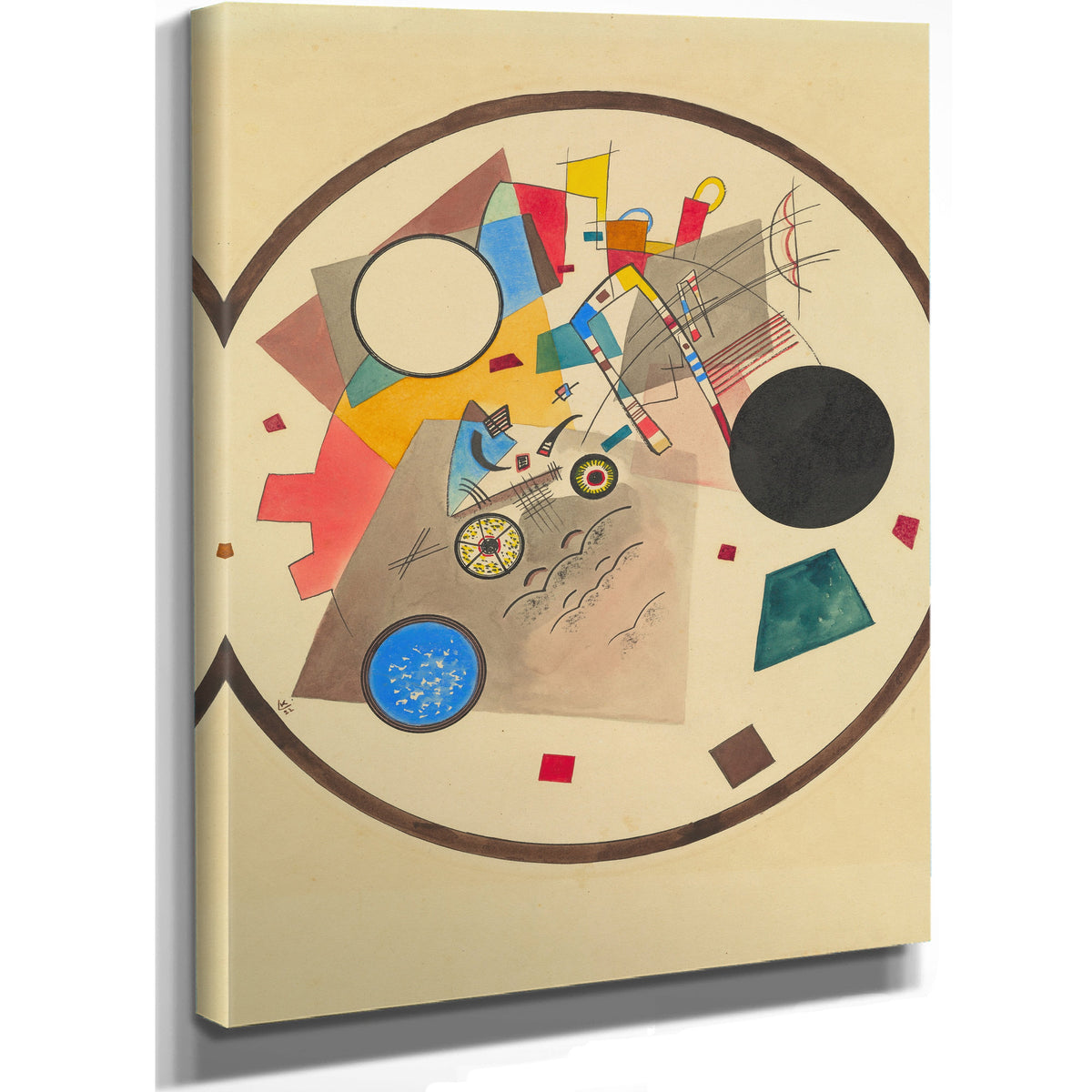 Light Circle By Wassily Kandinsky