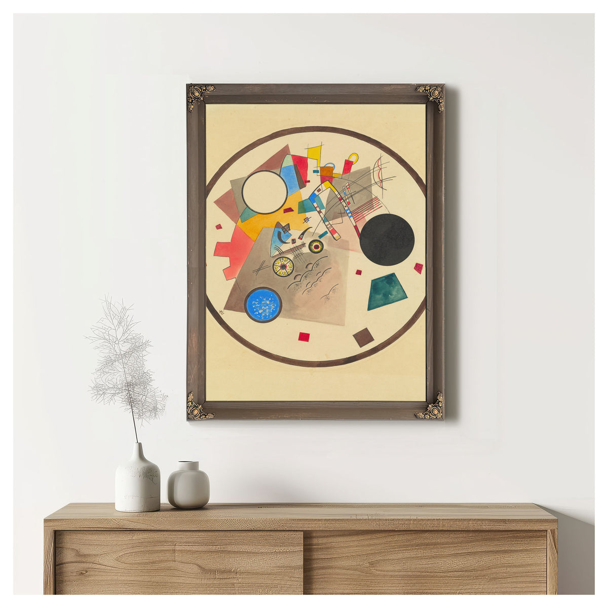 Light Circle By Wassily Kandinsky