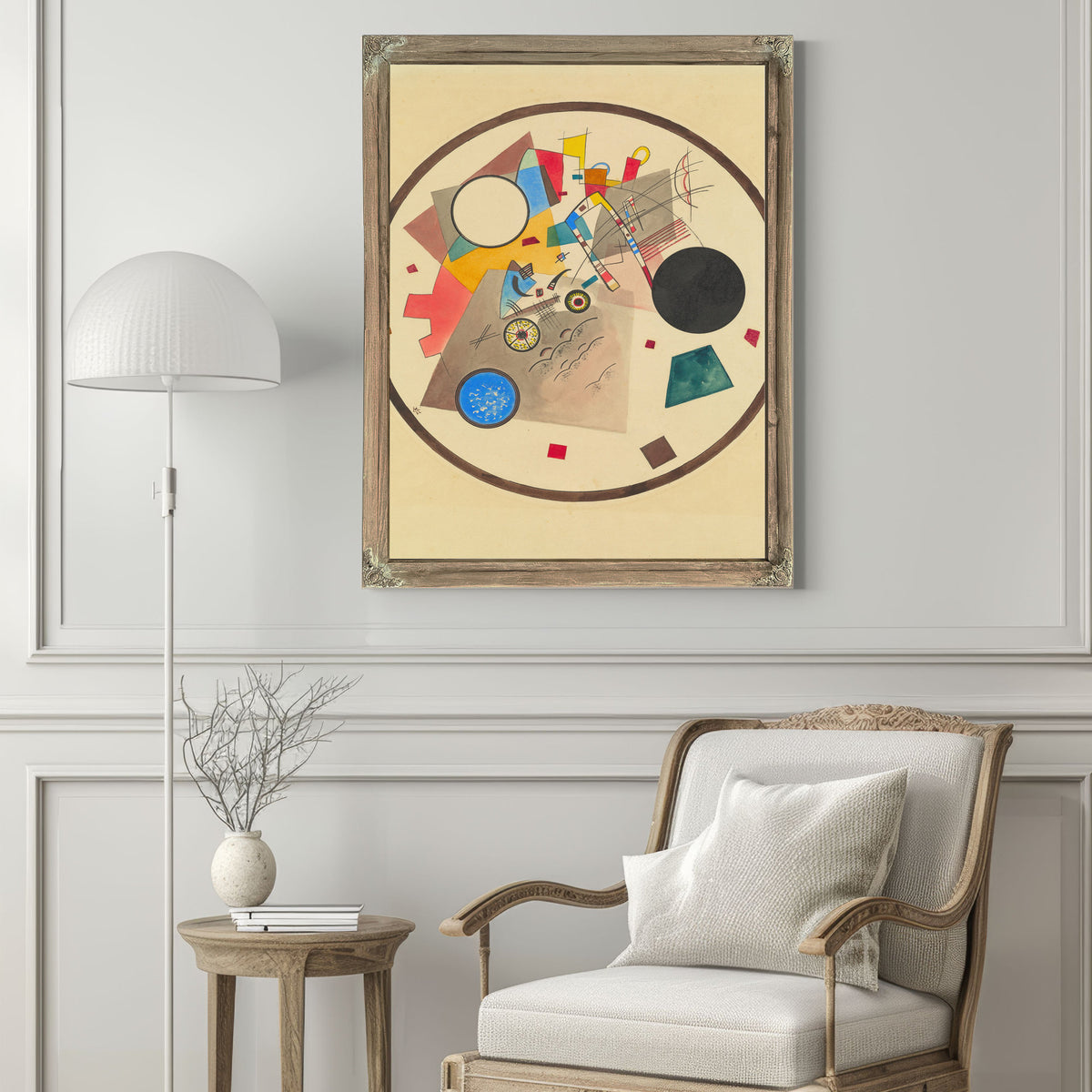 Light Circle By Wassily Kandinsky