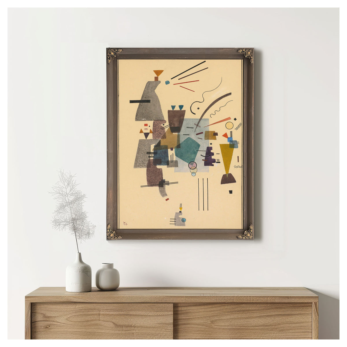 Gewarmtes Kuhl By Wassily Kandinsky