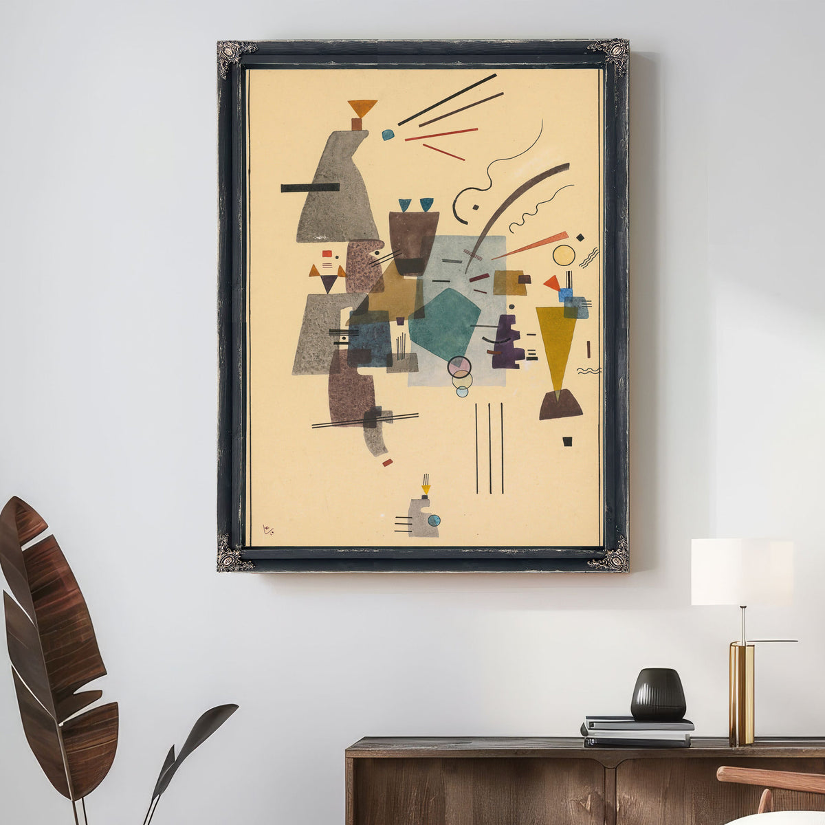 Gewarmtes Kuhl By Wassily Kandinsky