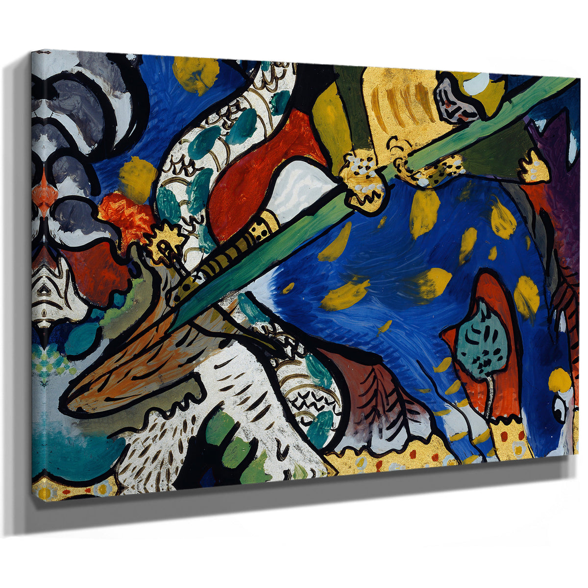 0019 Wassily Kandinsky Saint George I By Wassily Kandinsky