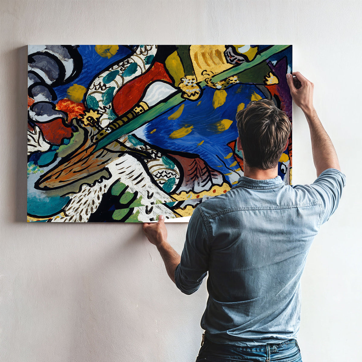 0019 Wassily Kandinsky Saint George I By Wassily Kandinsky