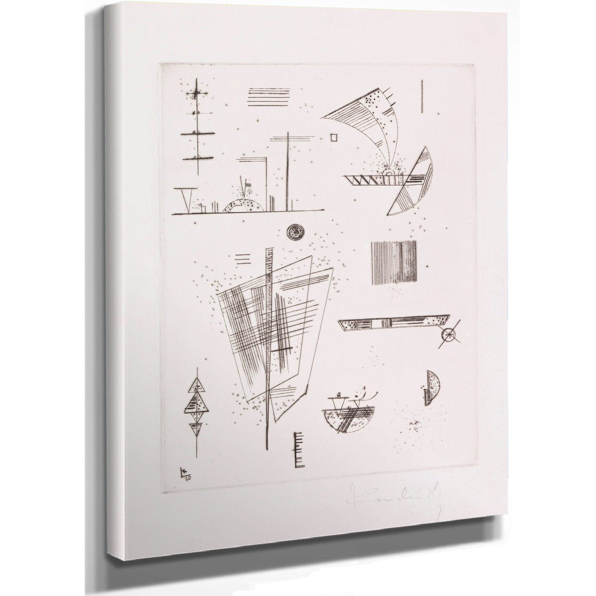Erste Radierung By Wassily Kandinsky