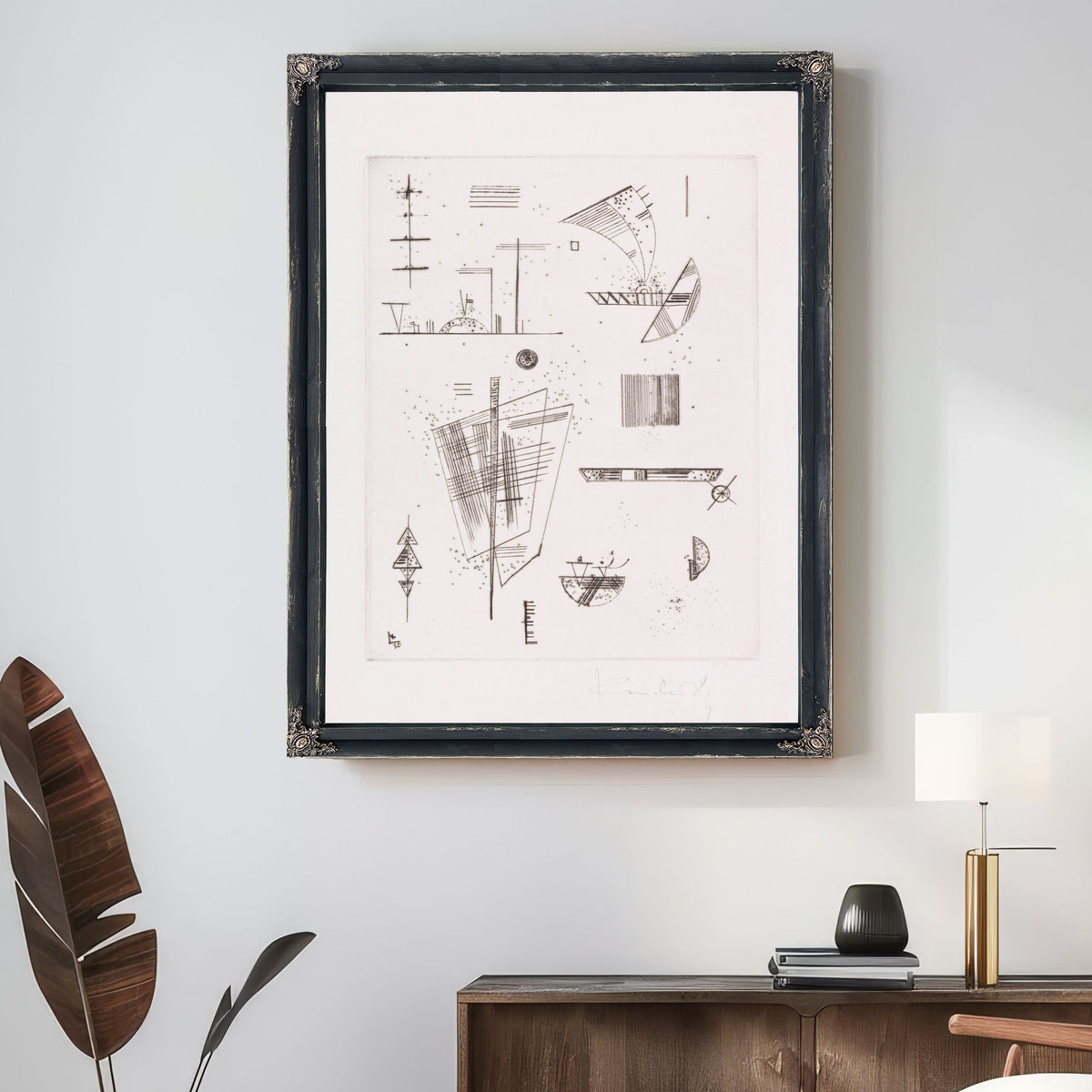 Erste Radierung By Wassily Kandinsky