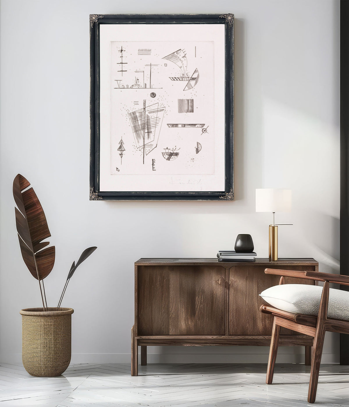 Erste Radierung By Wassily Kandinsky