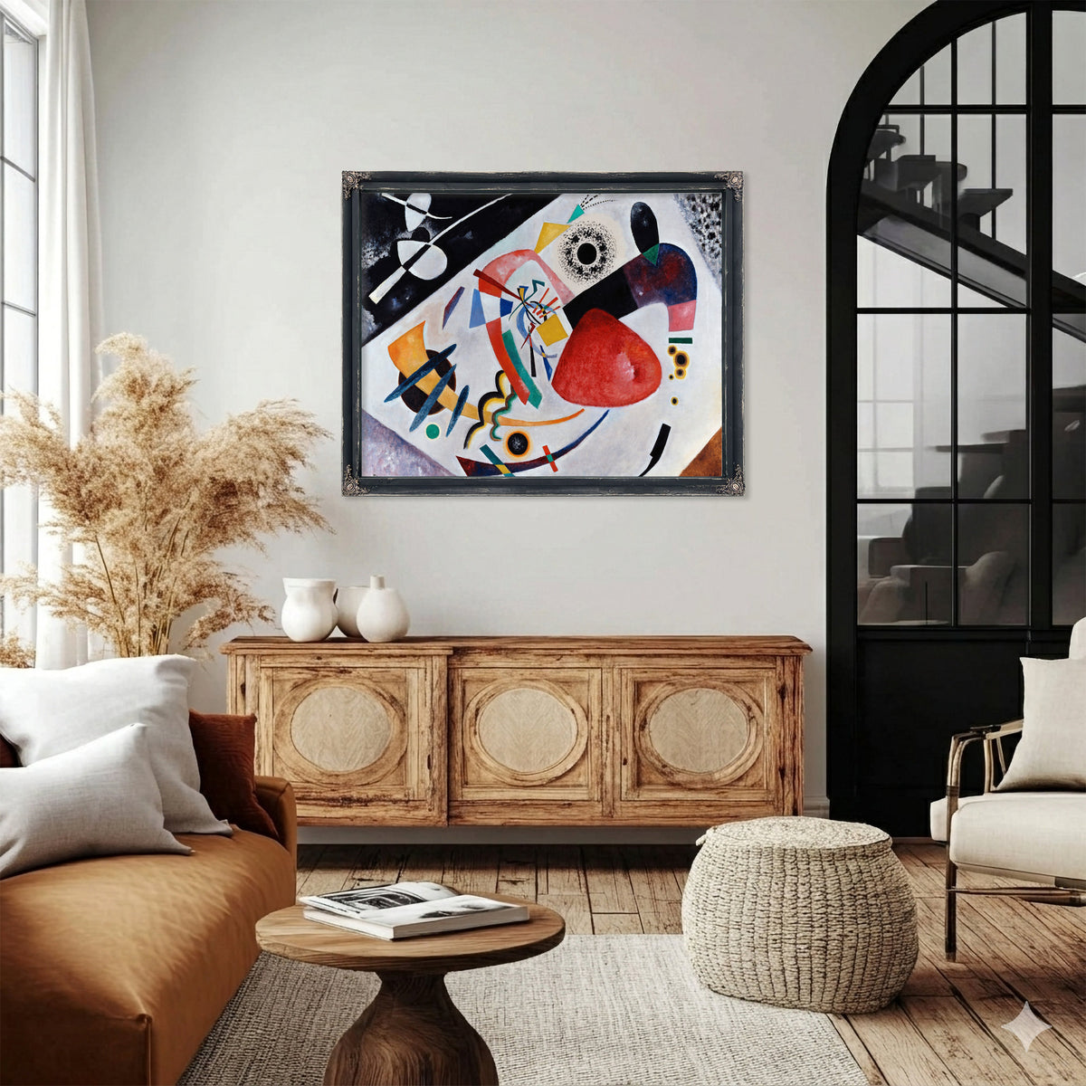 0024 Wassily Kandinsky Red Spot Ii By Wassily Kandinsky