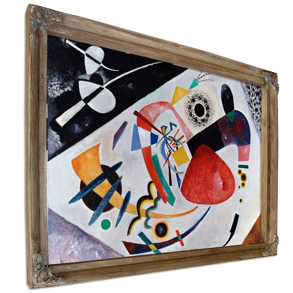 0024 Wassily Kandinsky Red Spot Ii By Wassily Kandinsky