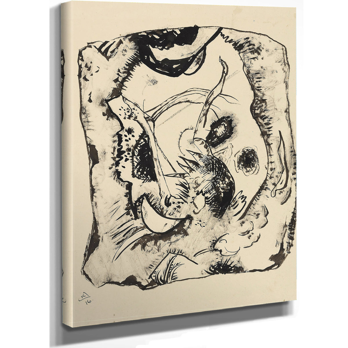 Drawing Bild By Wassily Kandinsky