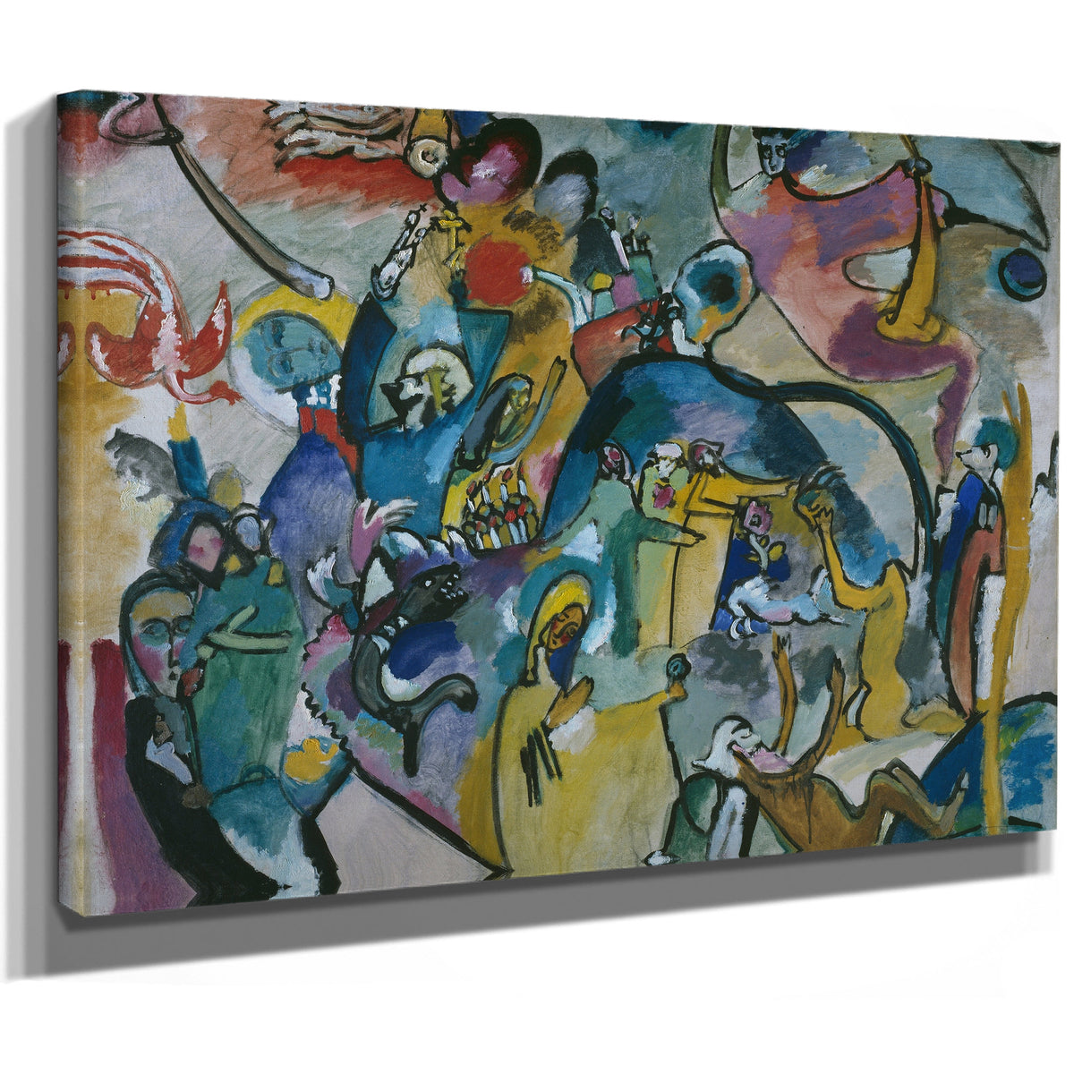 0030 Wassily Kandinsky All Saints Day By Wassily Kandinsky