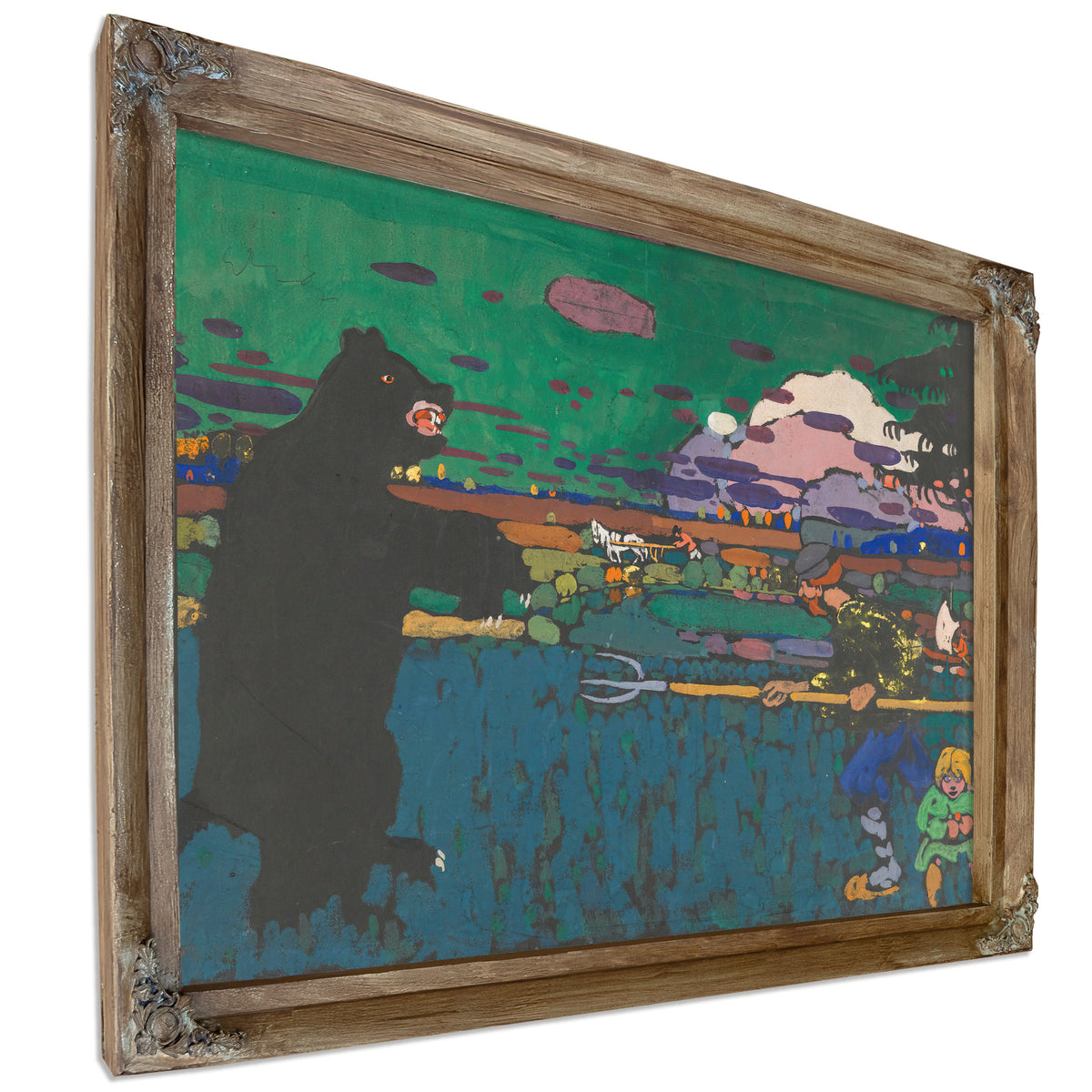 0037 Wassily Kandinsky Bear By Wassily Kandinsky