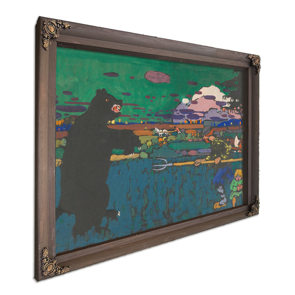0037 Wassily Kandinsky Bear By Wassily Kandinsky