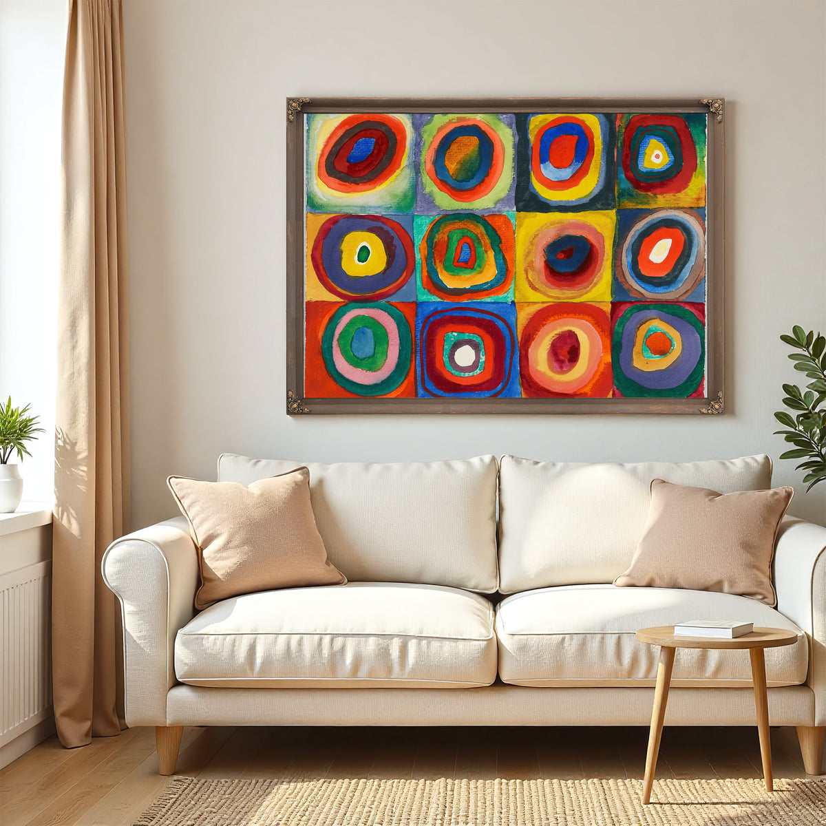 0048 Wassily Kandinsky Quadrate Mit By Wassily Kandinsky