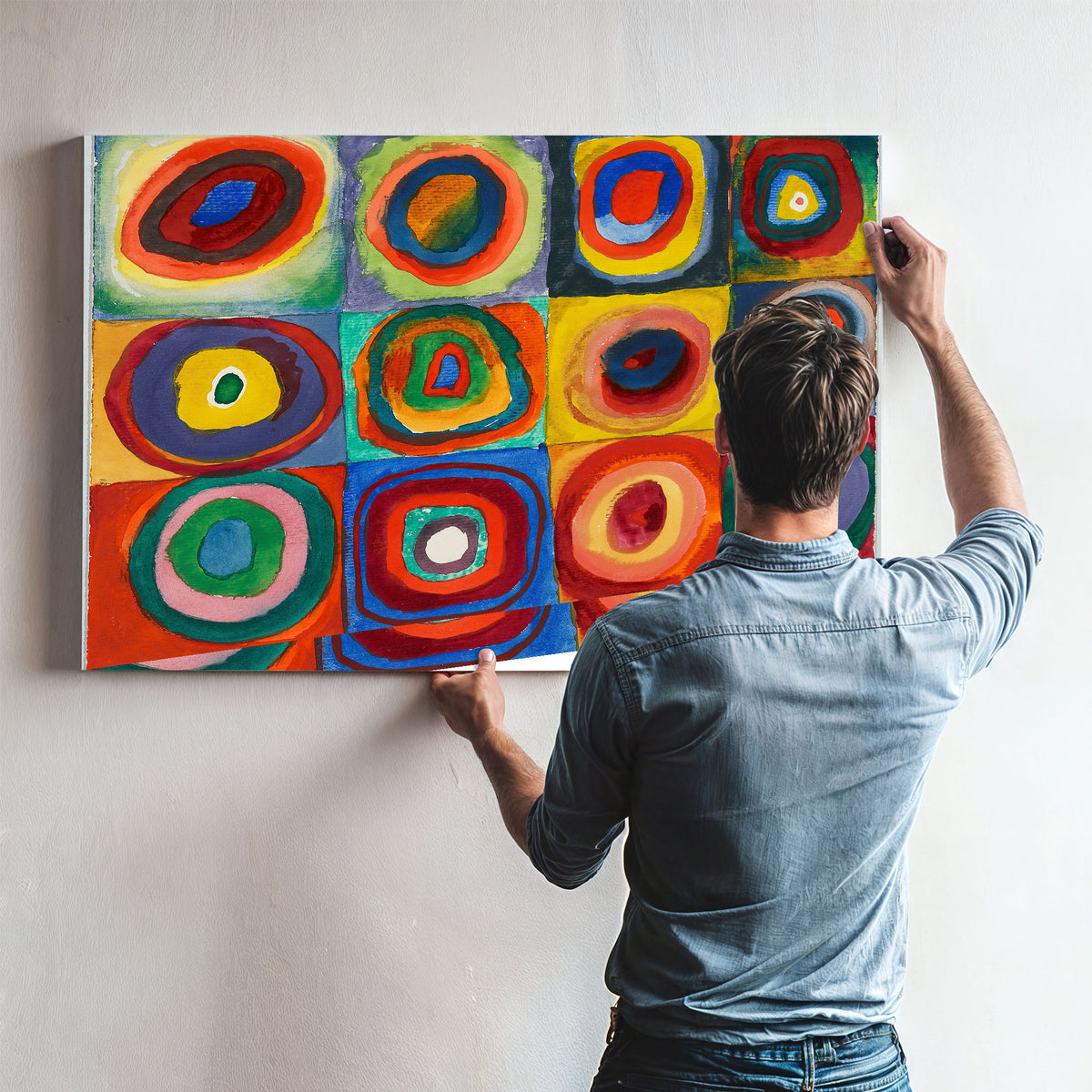 0048 Wassily Kandinsky Quadrate Mit By Wassily Kandinsky