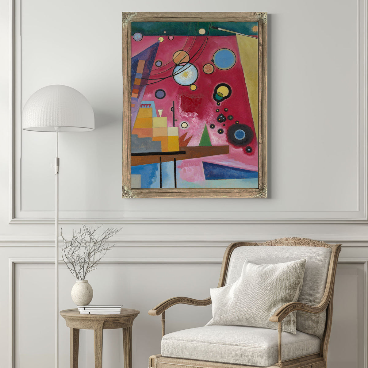 Heavy Red By Wassily Kandinsky