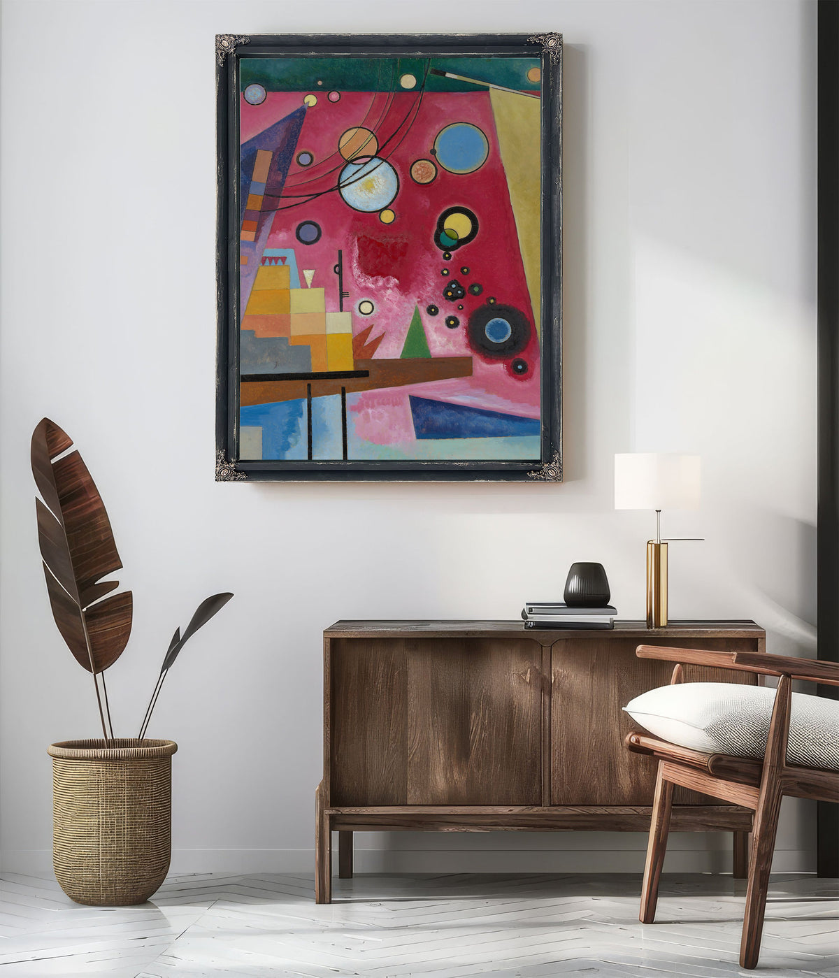 Heavy Red By Wassily Kandinsky