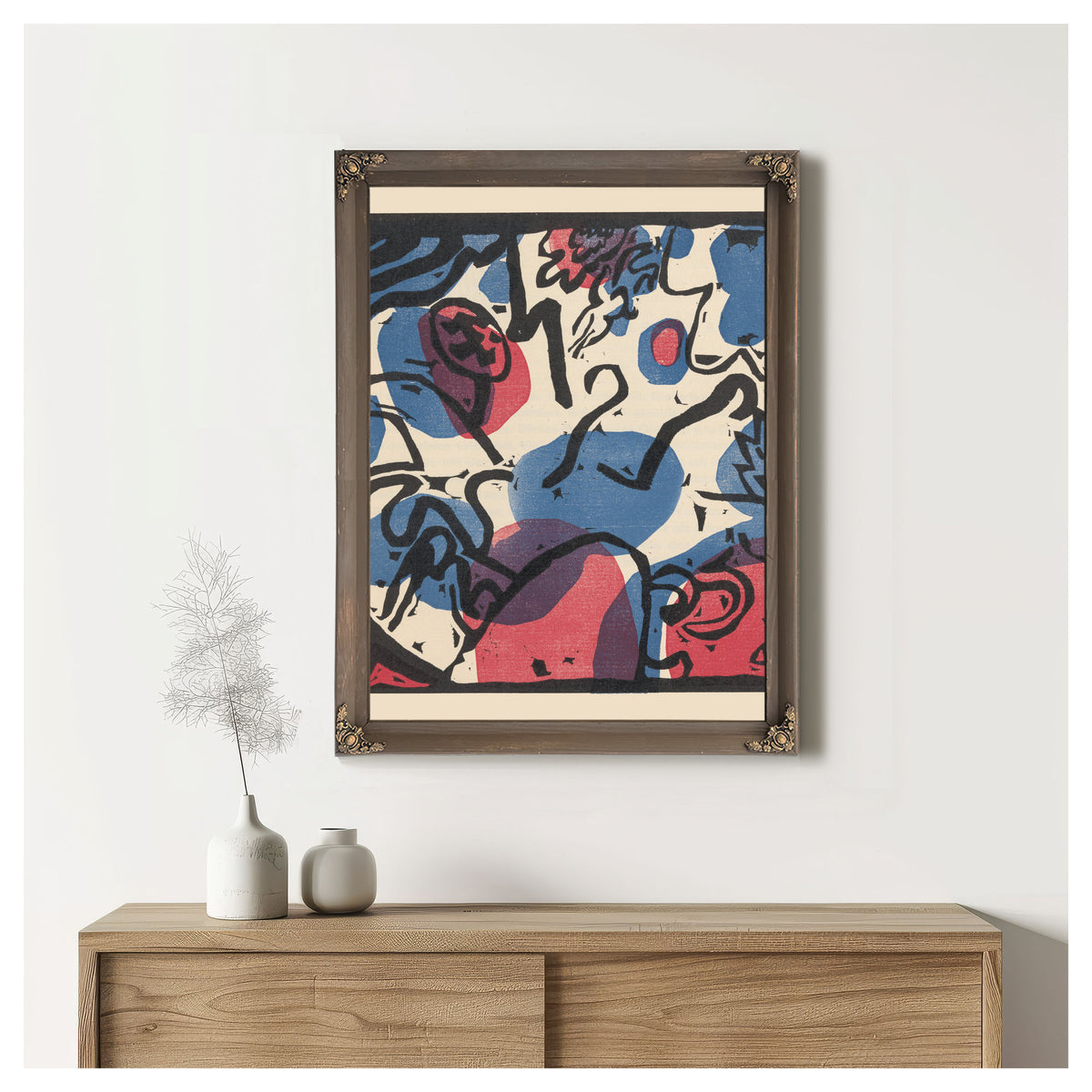 Klange Plate 15 By Wassily Kandinsky