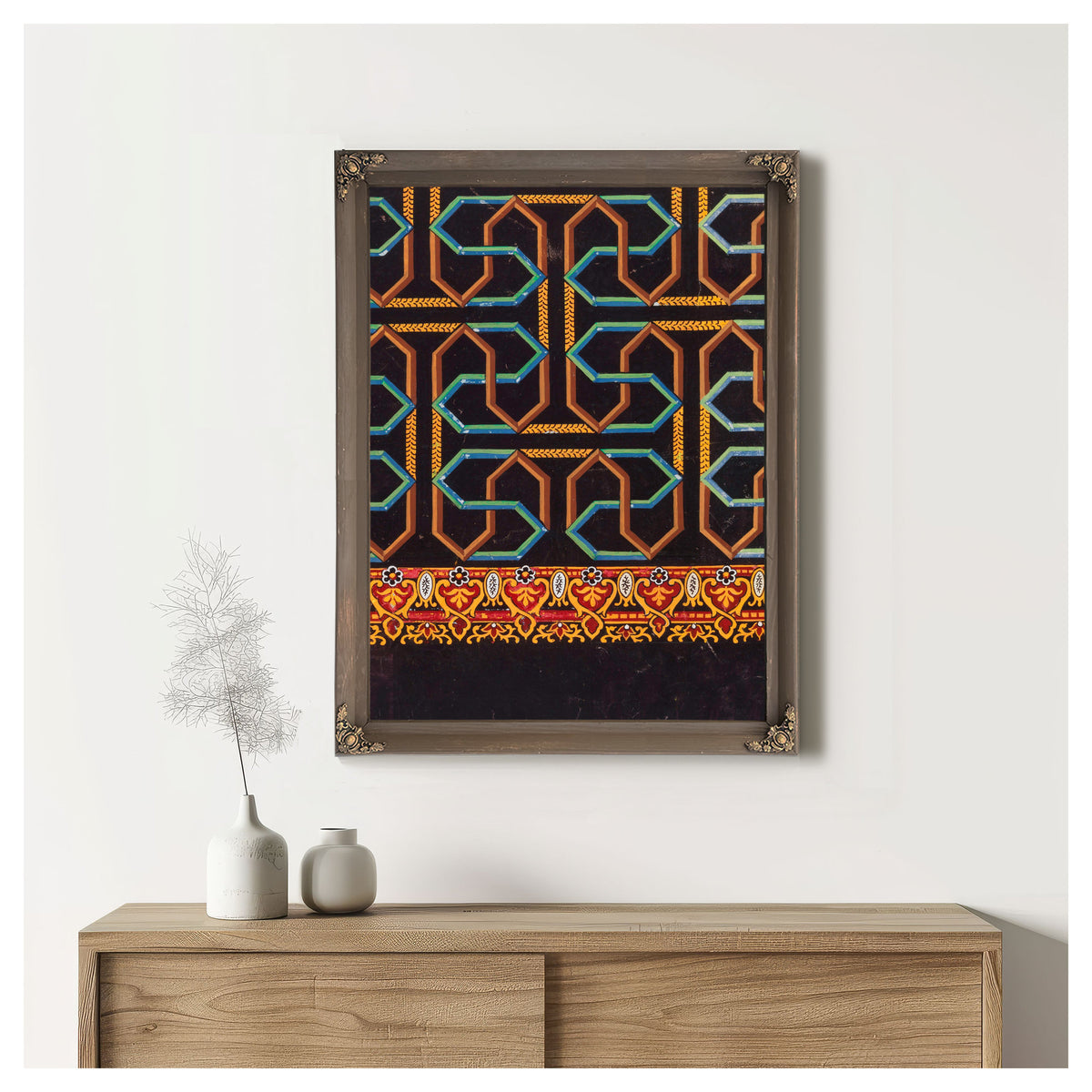 Geometric Maze By Wassily Kandinsky