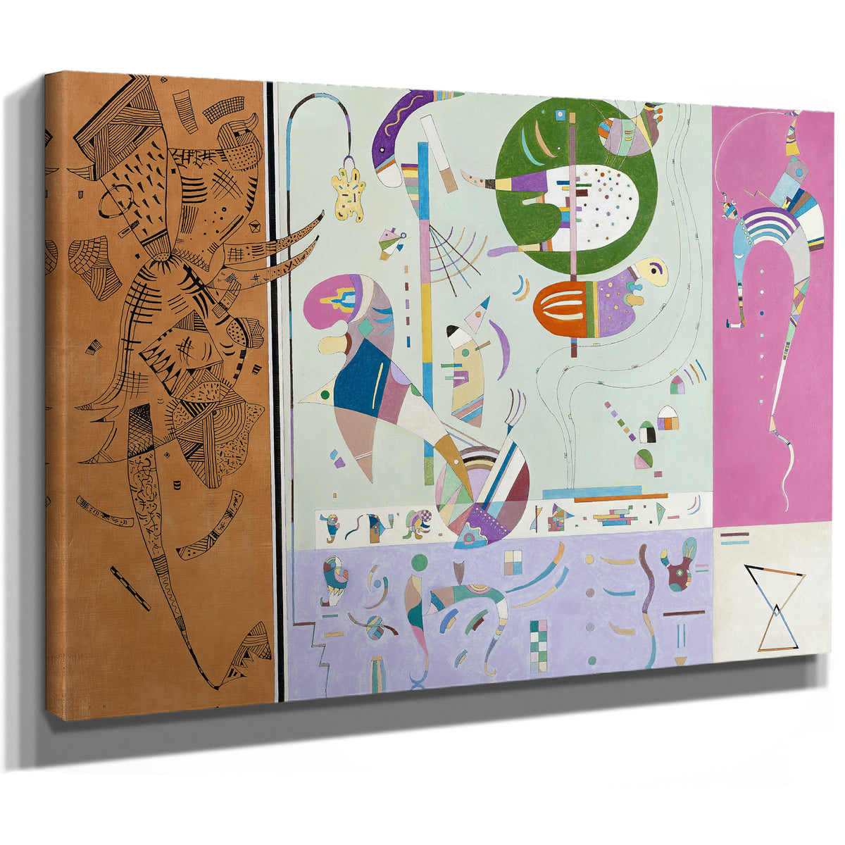 0076 Wassily Kandinsky Parties Diverse By Wassily Kandinsky