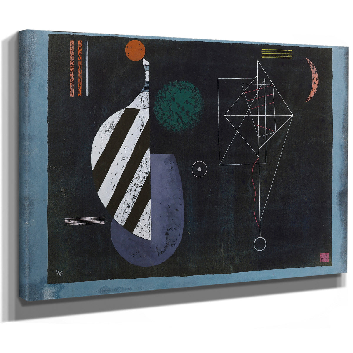0080 Wassily Kandinsky Zweierbund By Wassily Kandinsky