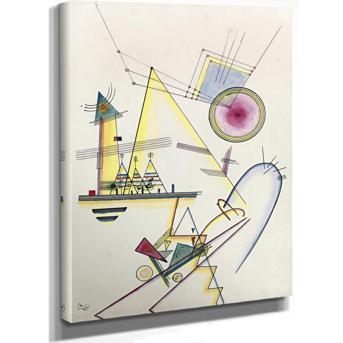 Zartes Gemut By Wassily Kandinsky