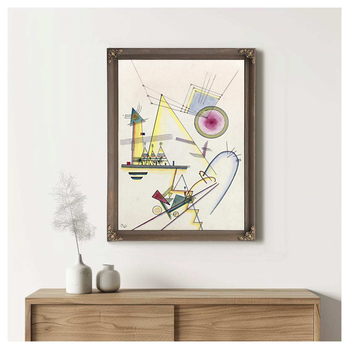 Zartes Gemut By Wassily Kandinsky
