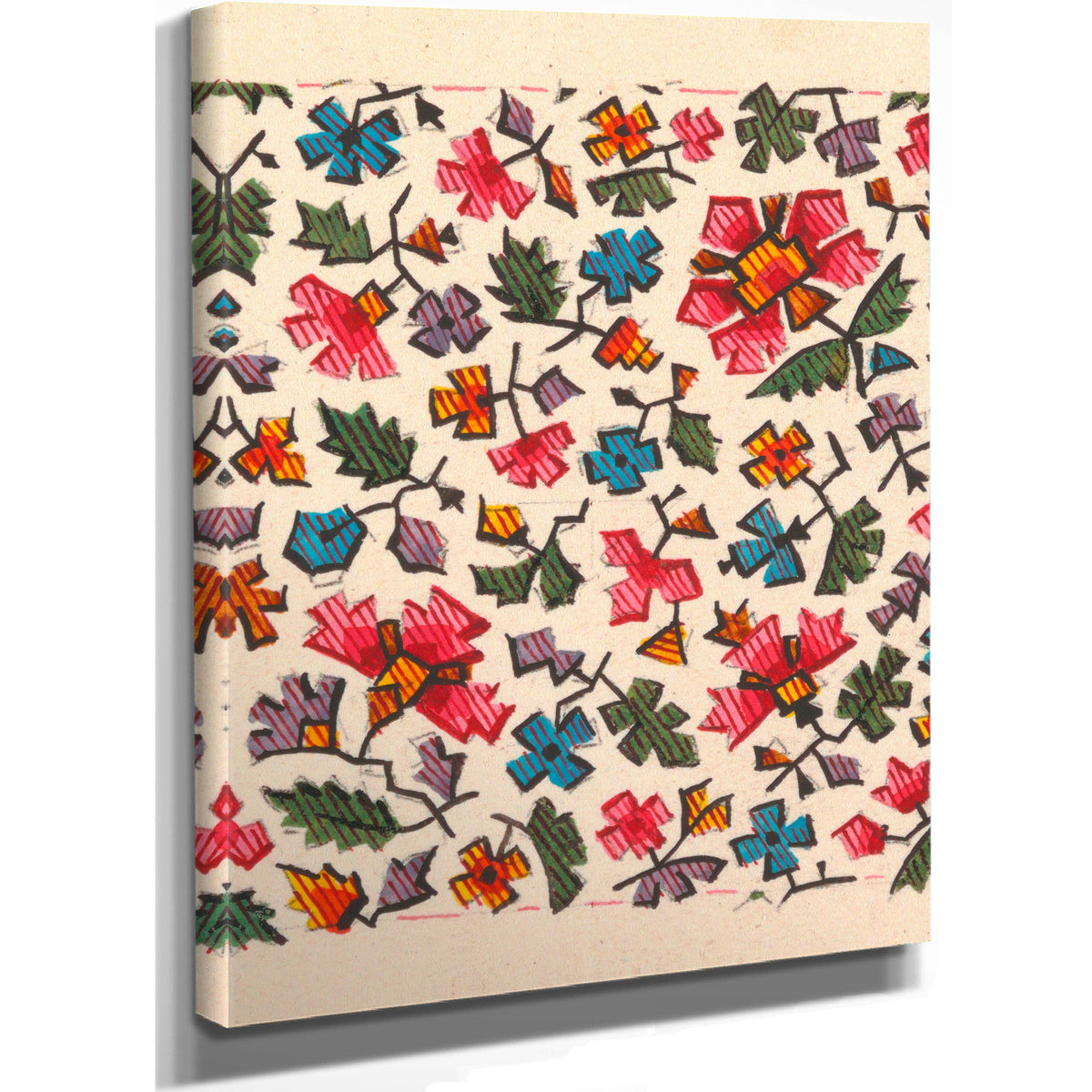 Stylized Floral By Wassily Kandinsky