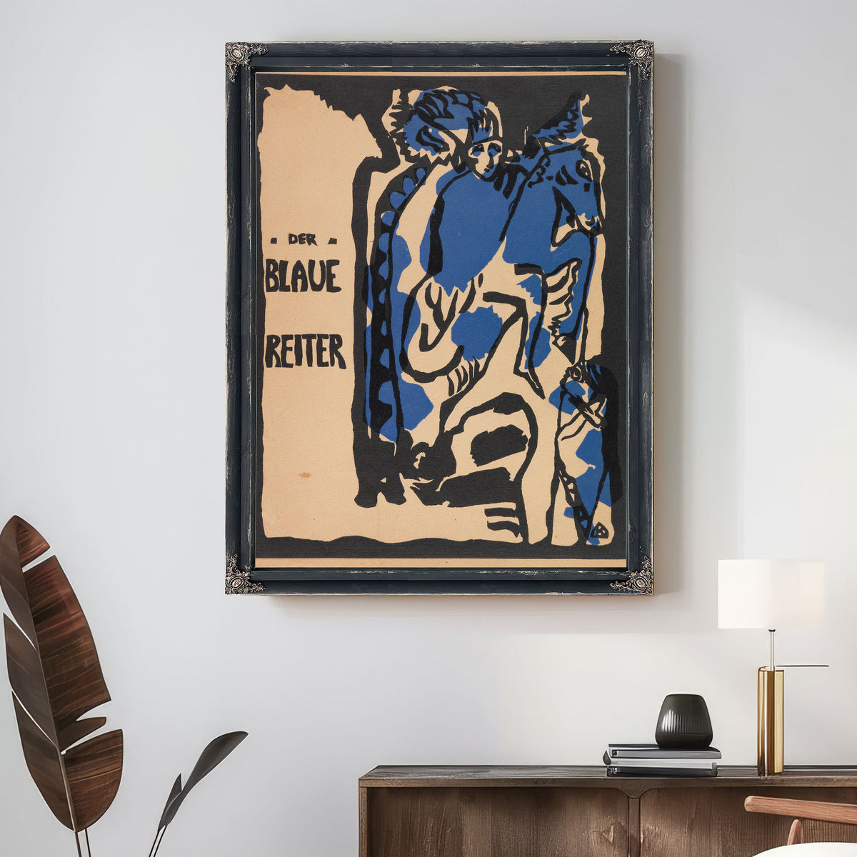 der Blaue By Wassily Kandinsky