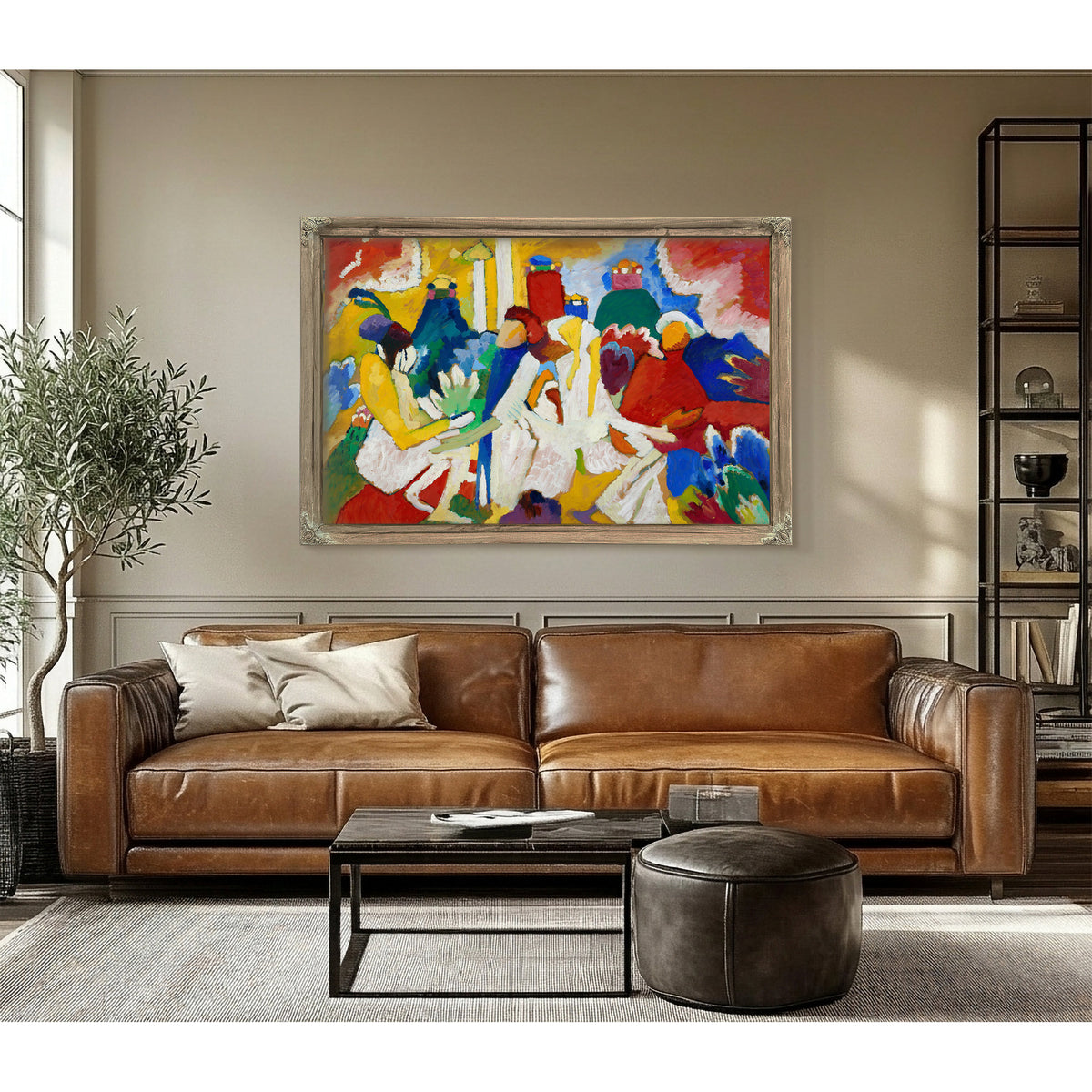 0087 Wassily Kandinsky Oriental By Wassily Kandinsky