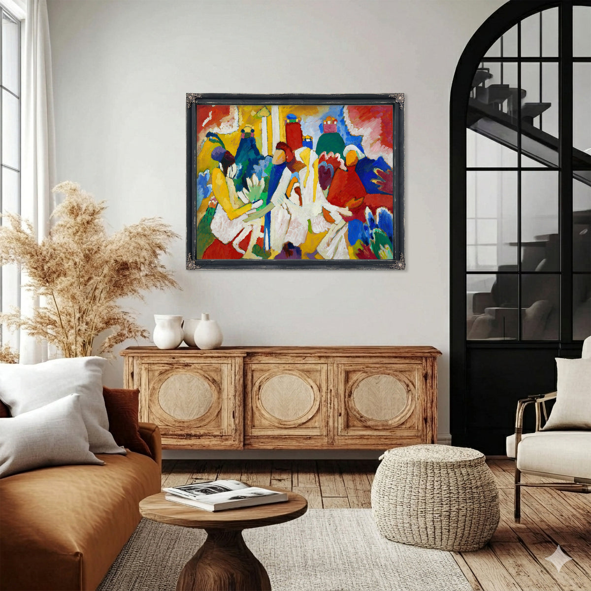 0087 Wassily Kandinsky Oriental By Wassily Kandinsky