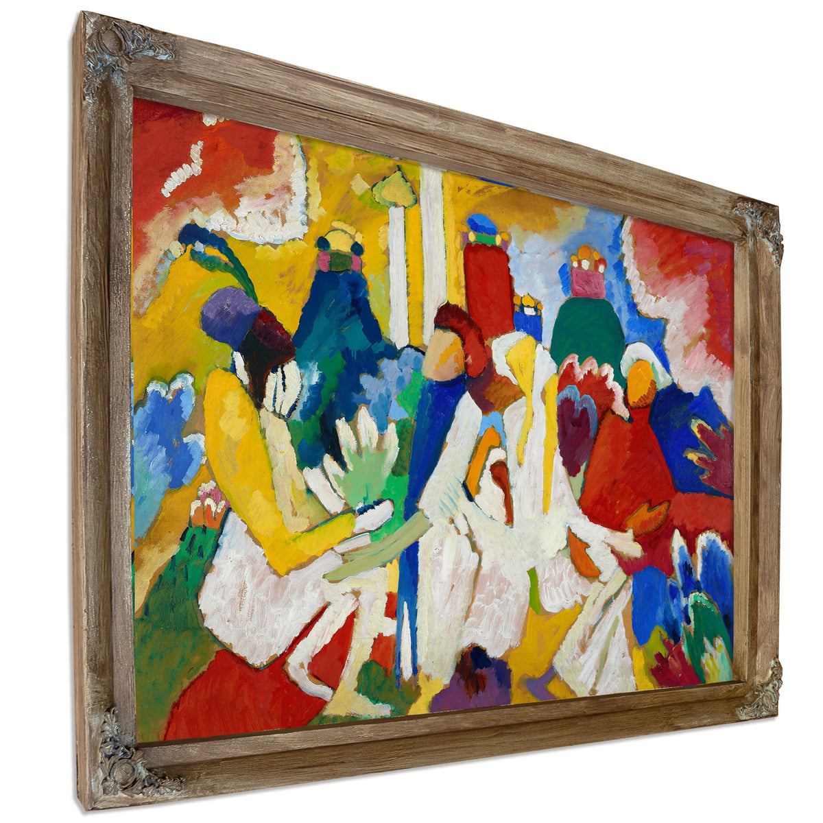 0087 Wassily Kandinsky Oriental By Wassily Kandinsky
