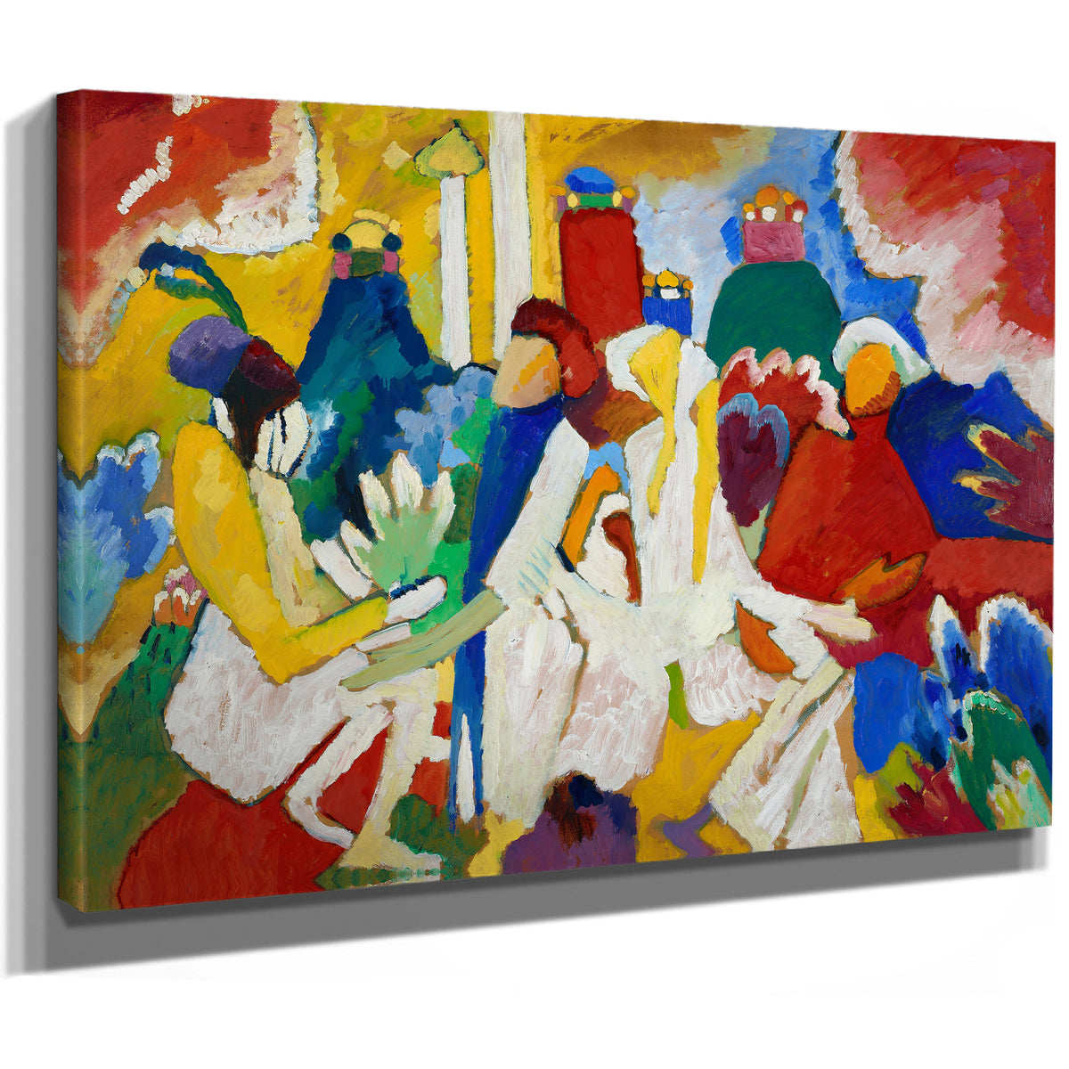 0087 Wassily Kandinsky Oriental By Wassily Kandinsky